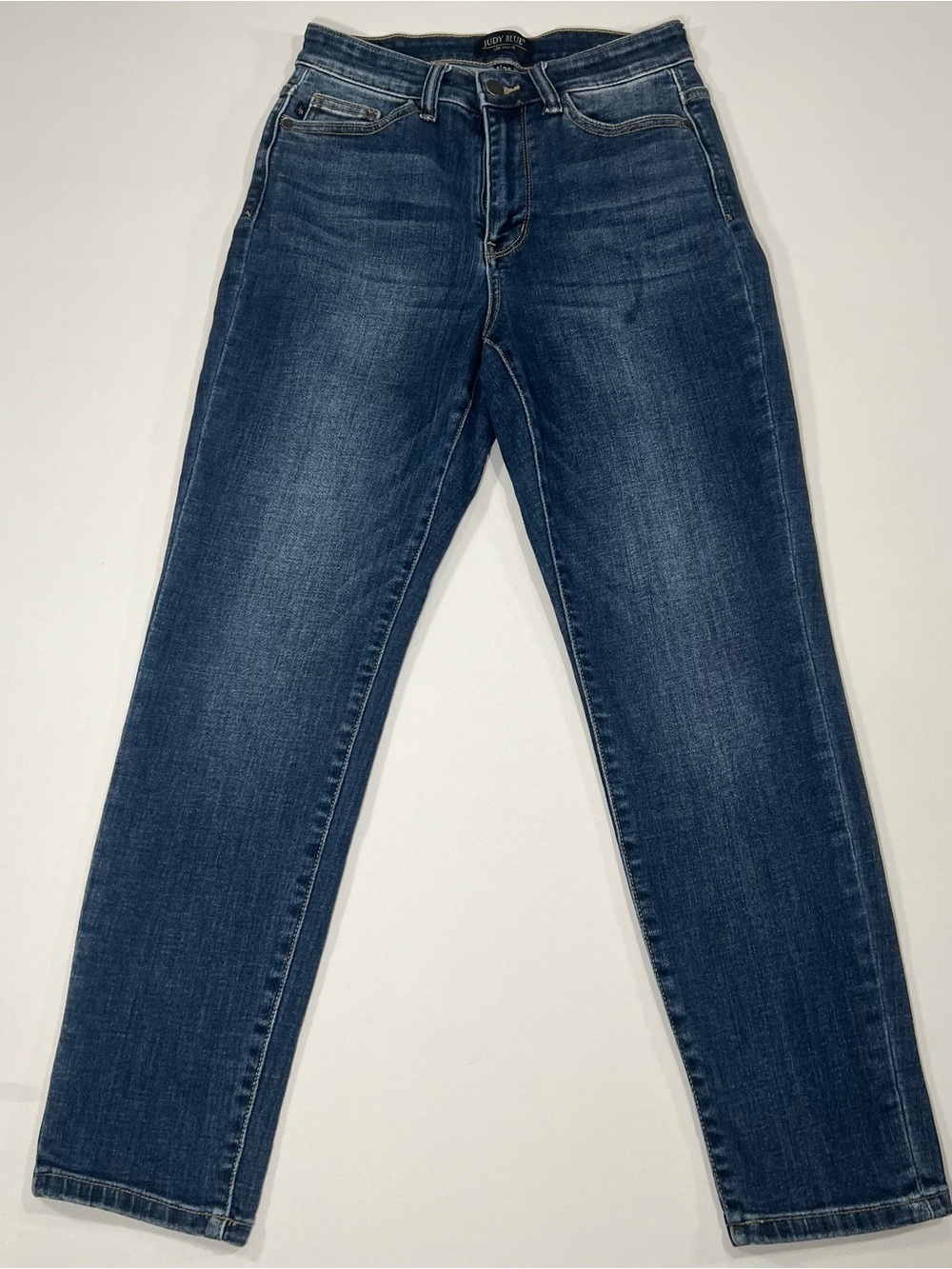 Judy Blue Cropped Slim Straight High Rise Jeans Size 1/25